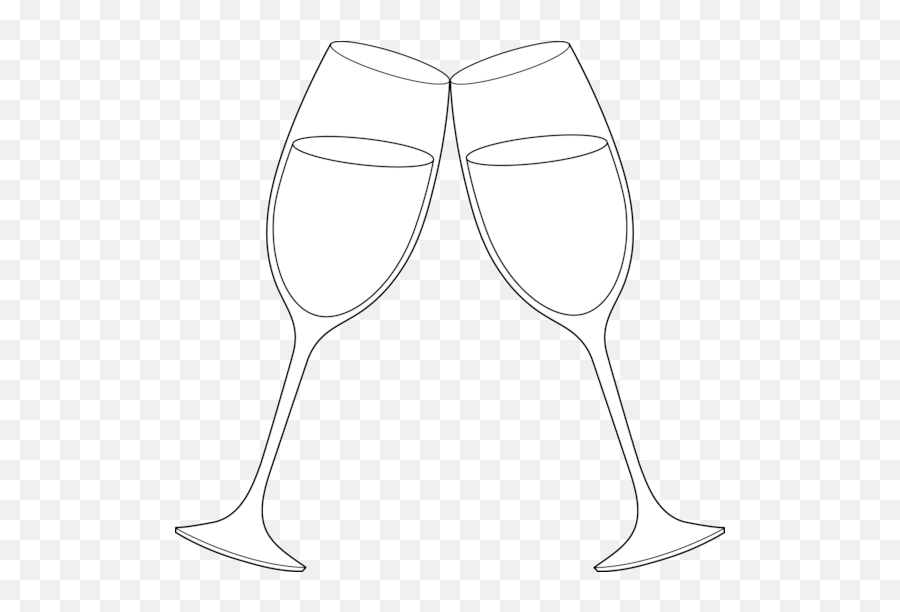 Heels Clipart Wine Disney Glass Heels Wine Disney Glass - Wine Glasses Line Art Emoji,Clinking Glasses Emoji
