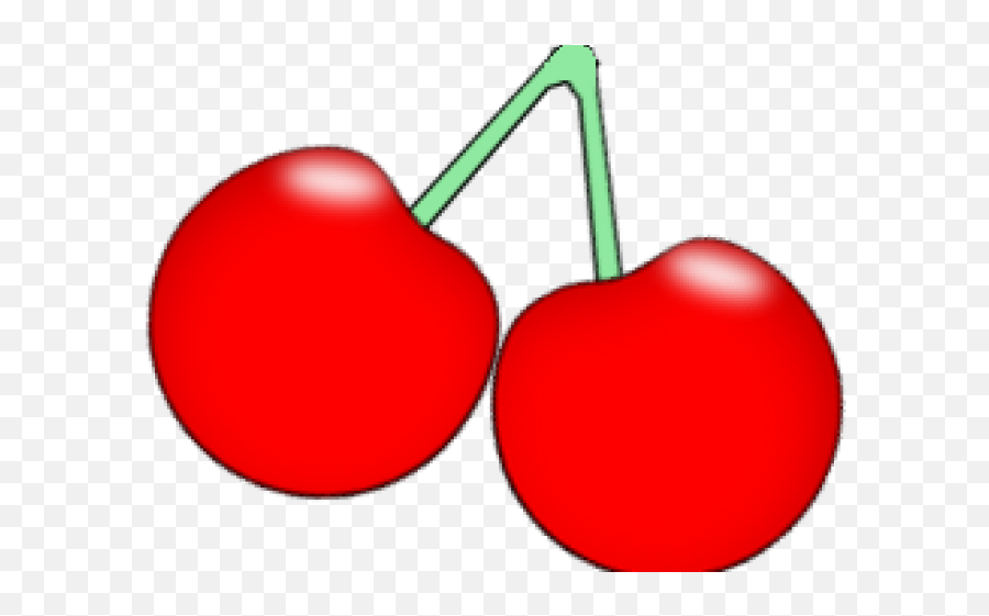 Cherry Clipart Two Cherry - 2 Cherries Clipart Emoji,Cherries Emoji