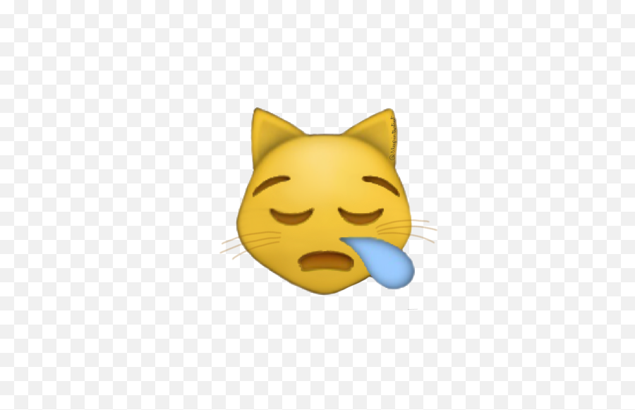 Image In Transparent Emojis Collection - Cat Yawns,Transparent Emojis