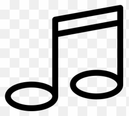 White Music Note Png Images Collection For Free Download - Clipart Music Notes Icon Png Emoji,Emoji Music Notes