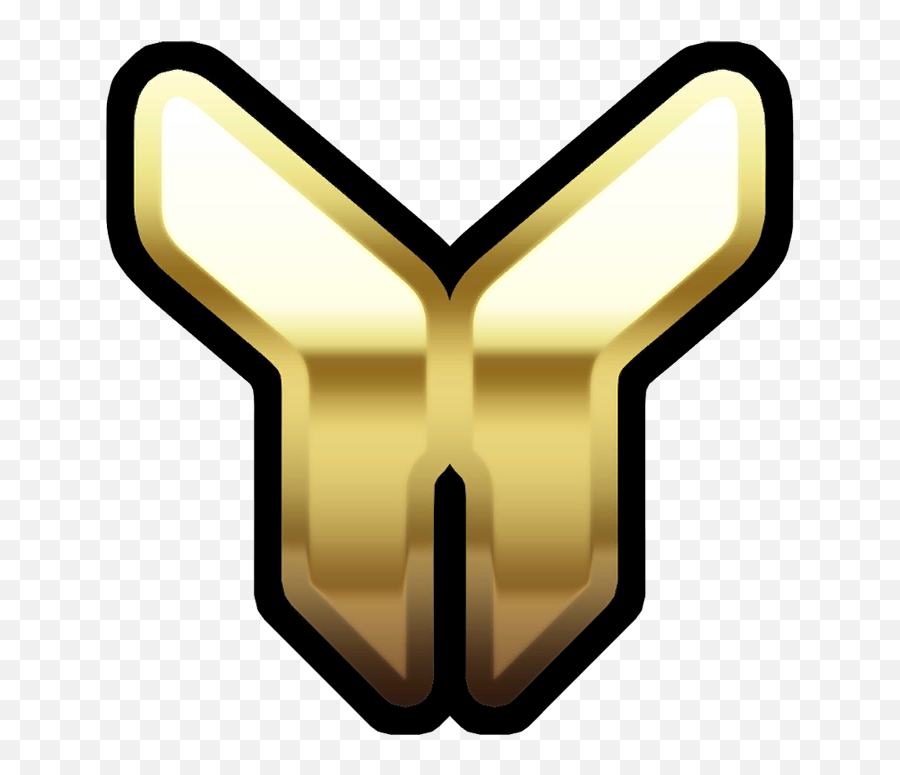 Overwatch Gold Rank Png Clipart - Overwatch Gold Rank Png Emoji,Overwatch Logo Emoji