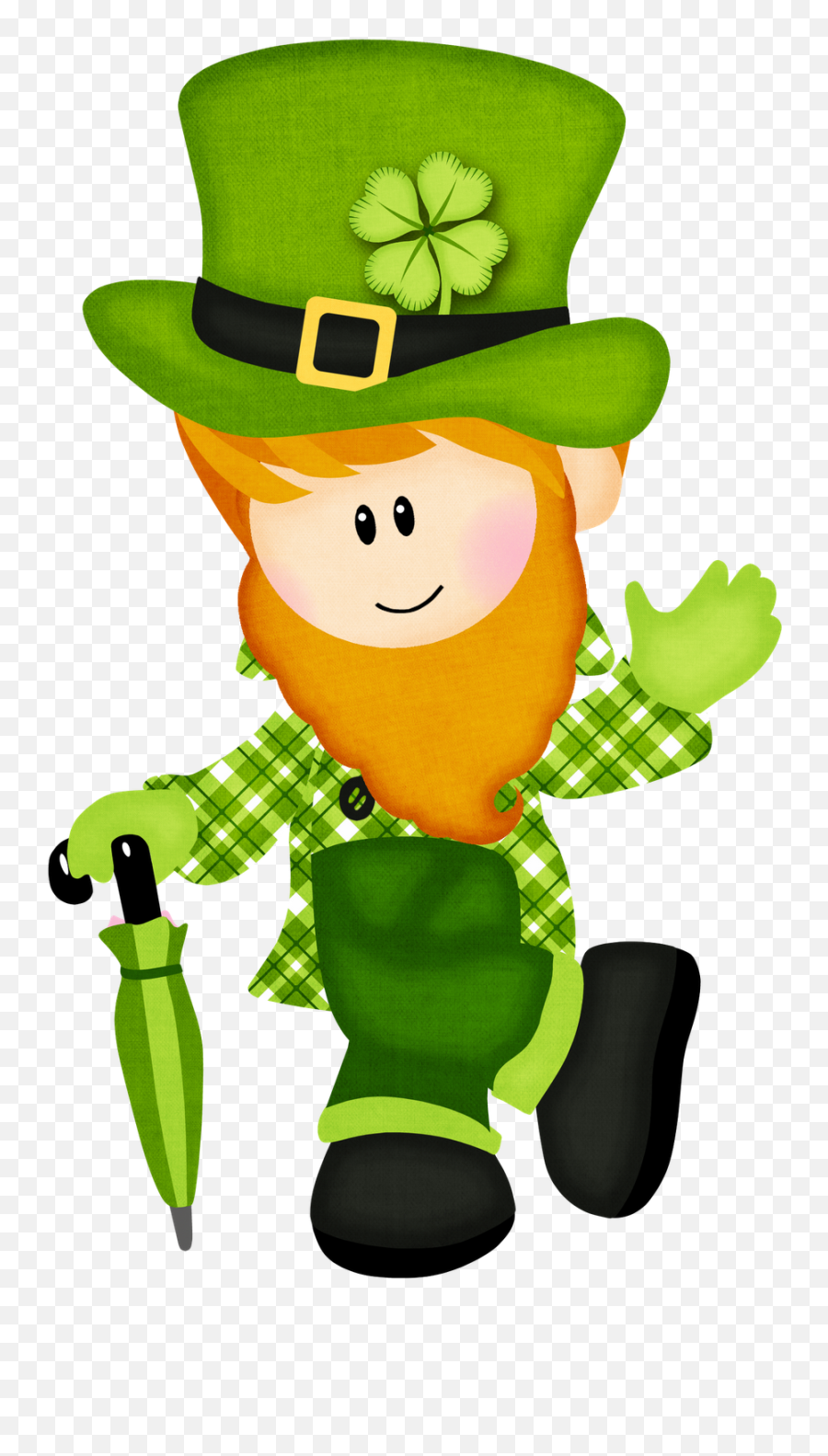 Leprechaun Clipart Scrapbook - St Day Clipart Png Emoji,St Patrick's Day Emojis