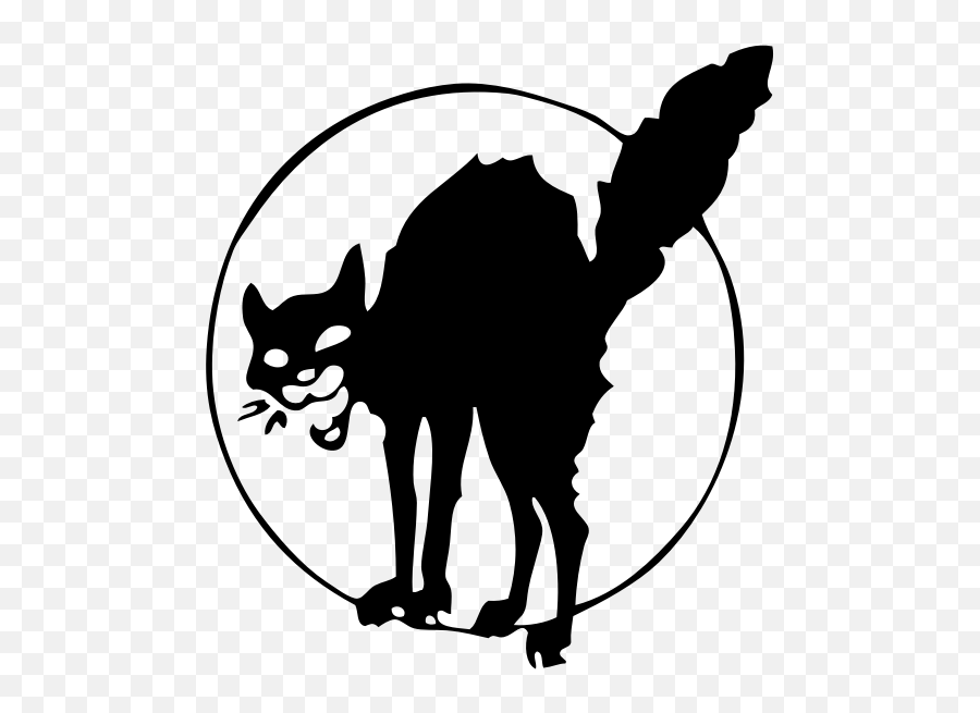 Anarchist Black Cat - Anarchist Cat Tattoo Emoji,Free Gay Emoji