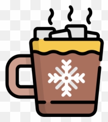 Hot Chocolate Clipart Png Bed - Cocoa Icon Emoji