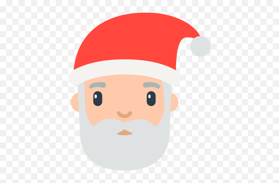 Santa Claus Emoji - Papa Noel Emoji Png,Christmas Emojis