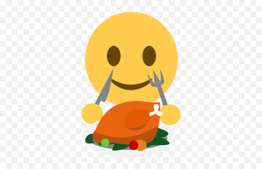 Thanksgiving Day Emoji Sticker - Thanksgiving Day Emoji,Turkey Emoji