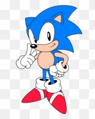 Classic Sonic Sonic Retro Emoji,Emoji Licking