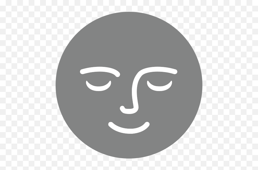 New Moon With Face Emoji For Facebook Email Sms - Circle,Moon Emojis