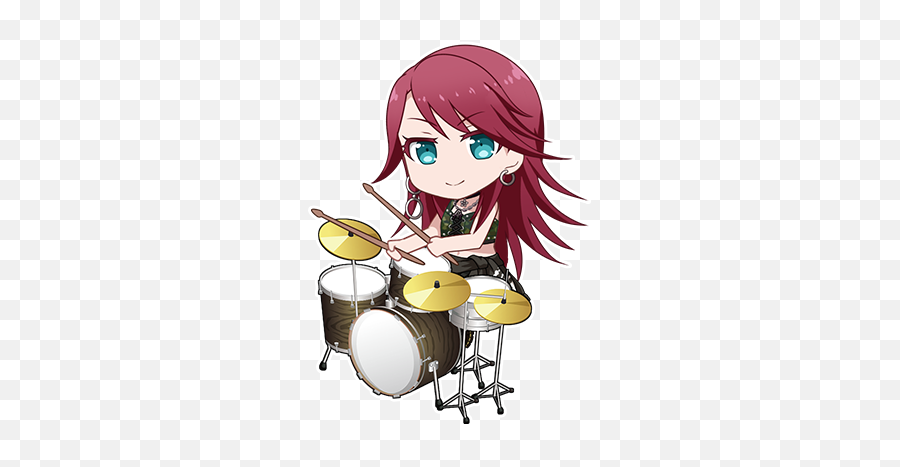 Tomoe Udagawa - Bang Dream Chibi Tomoe Emoji,Band Name Emoji