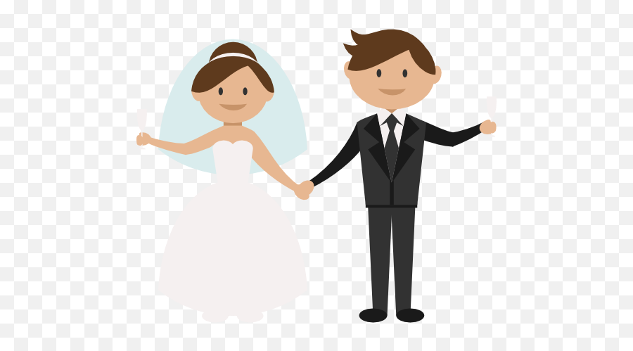 People Holding Hands Icon At Getdrawings - Bride And Groom Clipart Transparent Emoji,Holding Hands Emoji