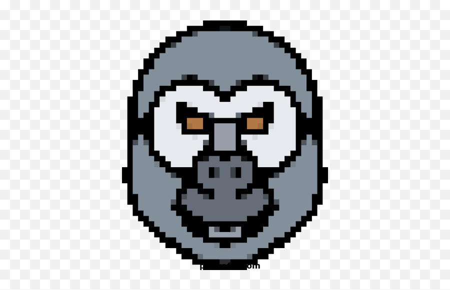 Gorilla - Hotline Miami Face Sprites Emoji,Gorilla Emoticon