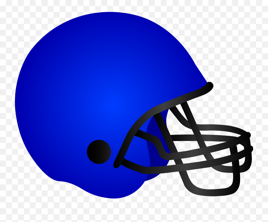 Football Helmets Clipart Blue - Blue Football Helmet Clipart Emoji,Football Helmet Emoji