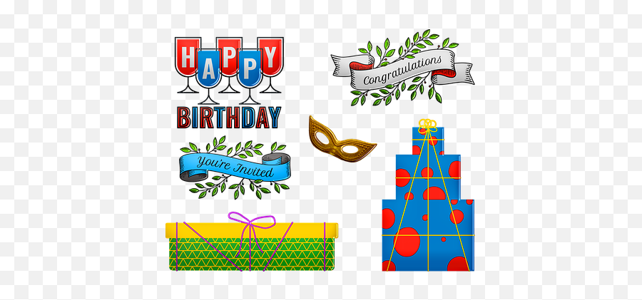 600 Free Surprised U0026 Gift Illustrations - Pixabay Birthday Emoji,Emoji Birthday Presents