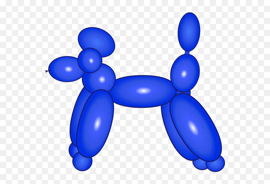 Balloon Dog Vector Image - Balloon Animal Clipart Emoji,:s Emoji