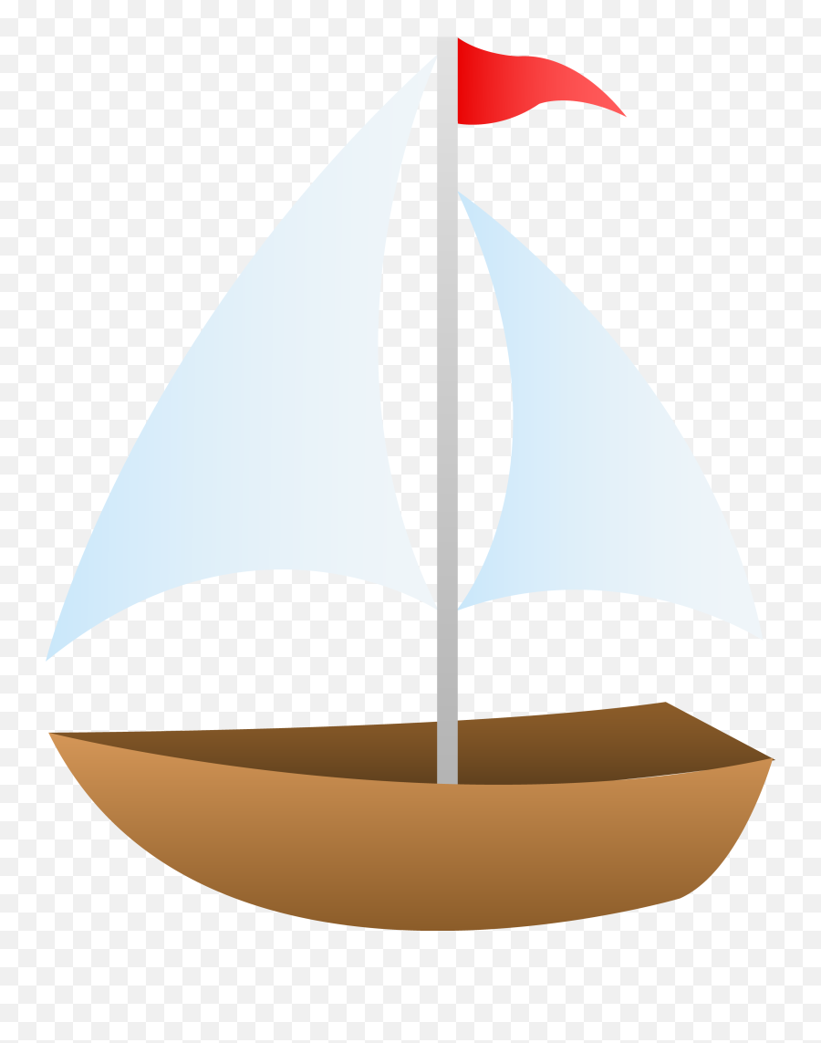Sailboat Clipart Png - Boat Clip Art Png Emoji,Boat Emoji Png