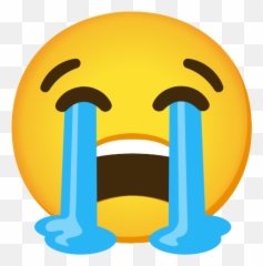 Loudly Crying Face Emoji - Emojis