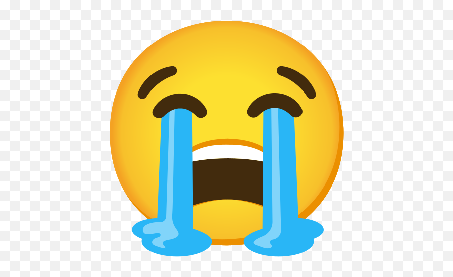 Loudly Crying Face Emoji - Emojis Loudly Crying Face,Crying Emoji