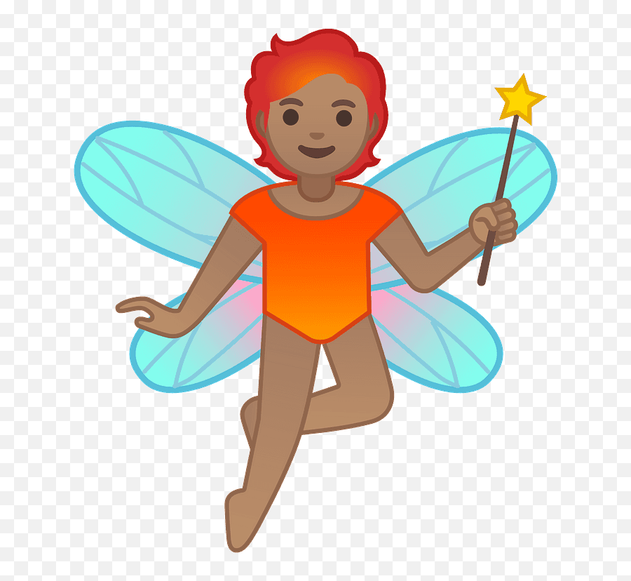 Fairy Emoji Clipart,Fairy Emoji