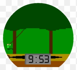 Pitfall Watch Face Preview Clipart - Vertical Emoji,Confederate Flag Emoji