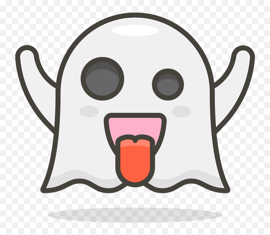 Ghost Emoji Clipart - Ghost Emoji Png Transparent,Goblin Emoji
