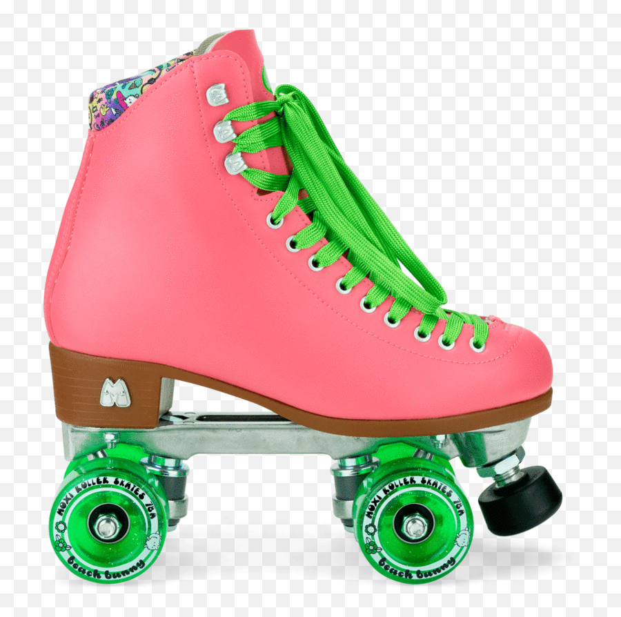 Pin - Moxi Beach Bunny Watermelon Emoji,Roller Skate Emoji