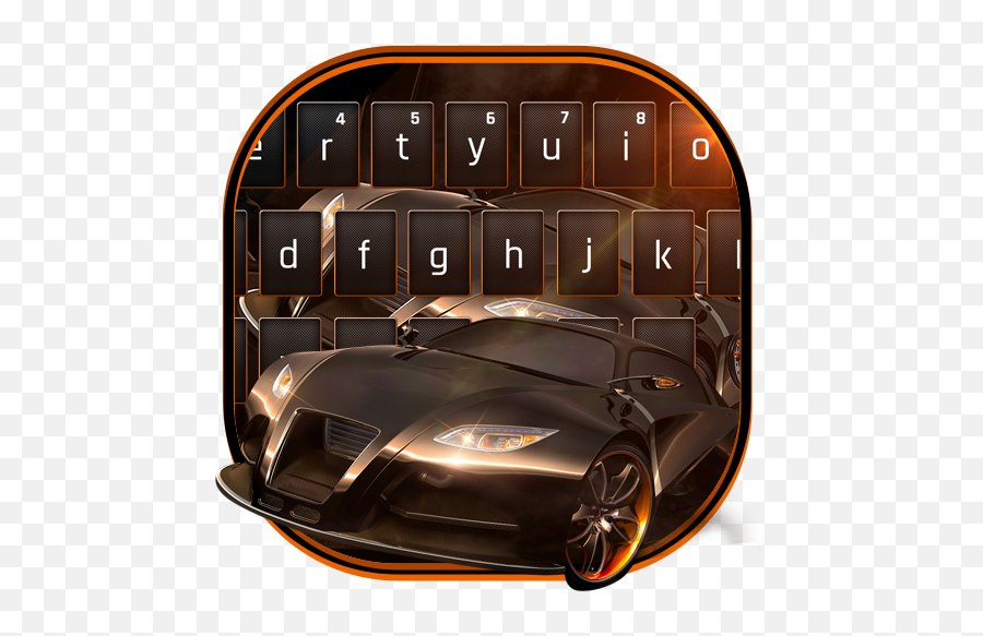 Sport Racing Car Keyboard For Android - Carbon Fibers Emoji,Racing Emojis
