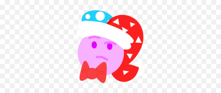 Kirby Emoji - Marx Thinking Emoji,Kirby Thinking Emoji