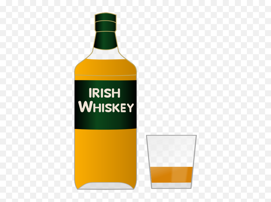 Bottle Of Irish Whiskey And A Glass - Angela Mccluskey The Things We ...