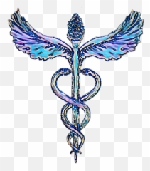 Caduceus - Visual Arts Emoji,Caduceus Emoji