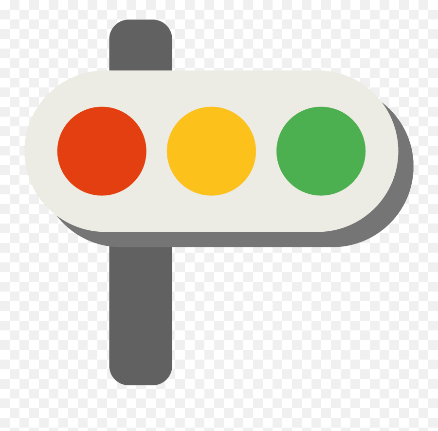 Horizontal Traffic Light Emoji Clipart Free Download Transparent - Semáforo Horizontal,Emoji Light