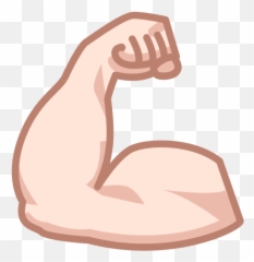 Flexed Biceps Emoji For Facebook Email Sms - Flexed Biceps Emoji,Bicep Emoji