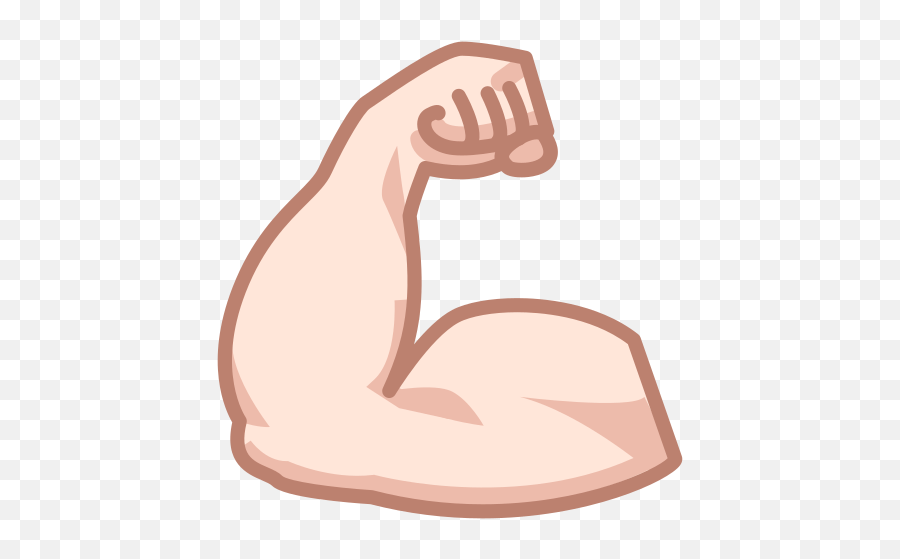 Flexed Biceps Emoji For Facebook Email Sms - Flexed Biceps Emoji,Bicep Emoji