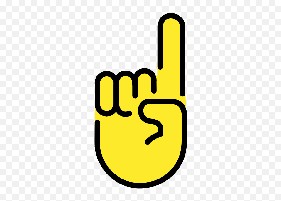 Emoji - Index Finger,Pointing Down Emoji