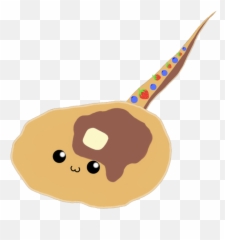 Transparent Pancakes Cute Cartoon - Clip Art Emoji,Stingray Emoji
