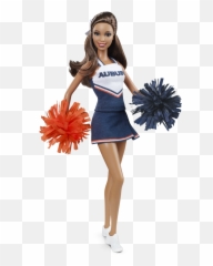 W3461 - All Barbie Cheerleader Dolls Emoji,Barbie Emoji