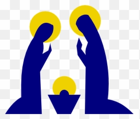 Holy Family Christmas Images - Silhouette Png Emoji