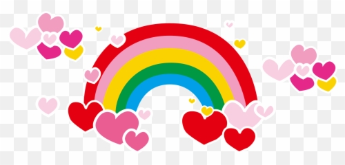 Gum Clipart Rainbow Candy - Love Art Png Emoji