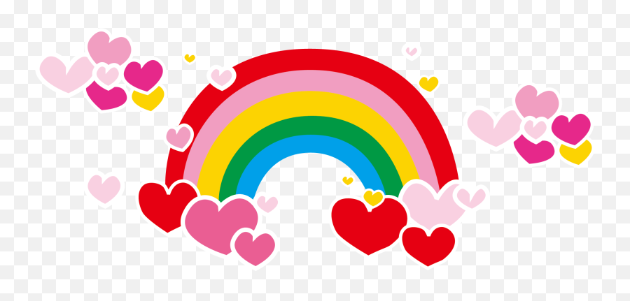 Gum Clipart Rainbow Candy Gum Rainbow - Rainbow Love Clip Art Png Emoji,Rainbow Candy Emoji