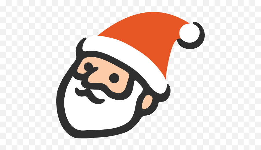 Father Christmas Emoji For Facebook Email Sms - Father Christmas Emoticon,Christmas Emojis