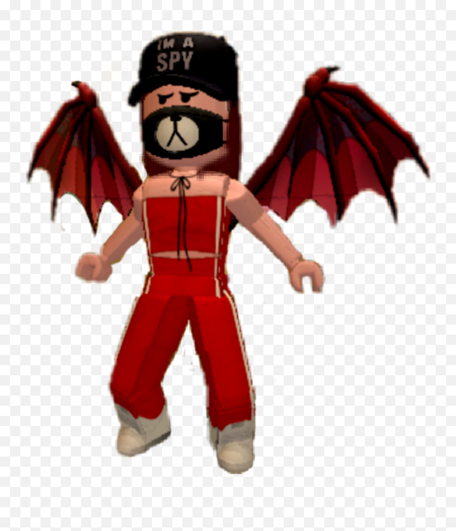 Red Dragon Roblox Wings Red Game Robux - Roblox Girl With Robux Emoji,Red Dragon Emoji