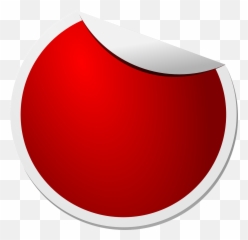 Label Sticker Red Peeling - Png Emoji