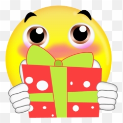 Emoji Clipart Present Picture - Clip Art,Dad Emoji