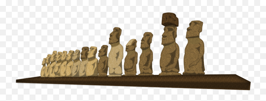 Easter Island Statues Stone Tourism - Figurine Emoji,Easter Island Head Emoji