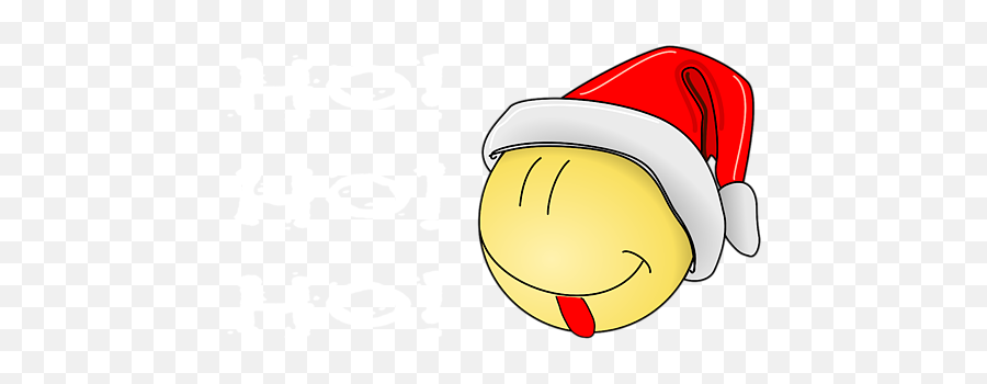 Fun Santa Claus Emoji Ho Ho Ho Merry Christmas Throw Pillow - Cartoon,Merry Christmas Emoji