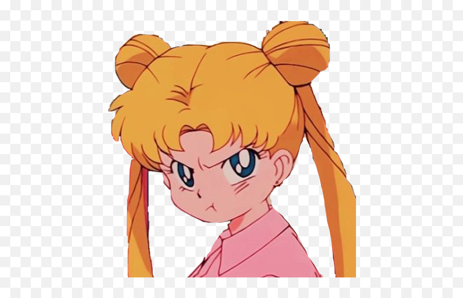 Sailormoon Usagitsukino Mad Spoiled - Transparent Sailor Moon Png Emoji,Brat Emoji
