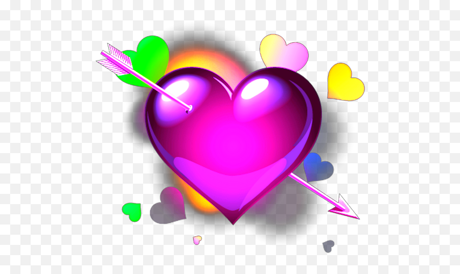 Library Of Arrow With Heart In Middle Clip Free Stock Png - Iloveyou I Love You Emoji,Heart With Arrow Emoji