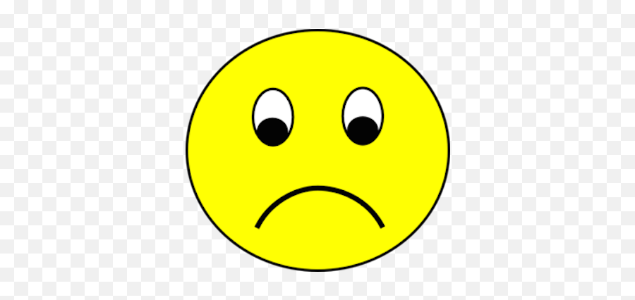 Seasonal Affective Disorder Is A - Clip Art Sad Smiley Face Emoji,Amen Emoticon