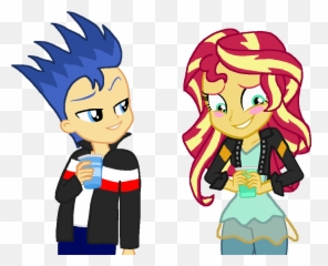 Flash Teasing Sunset - Visual Fan Art MLP Forums Cartoon Emoji