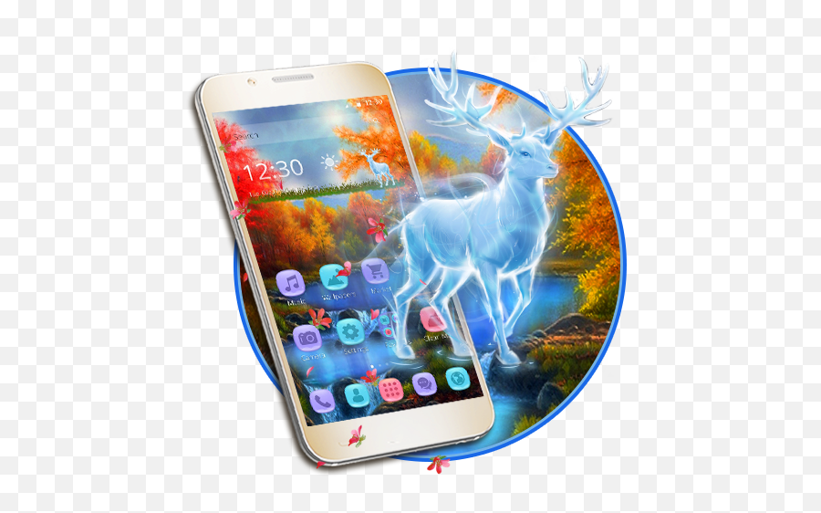 Panorama Scenery Elk Theme U2013 Apps No Google Play - Samsung Galaxy Emoji,Emoji Pensativo