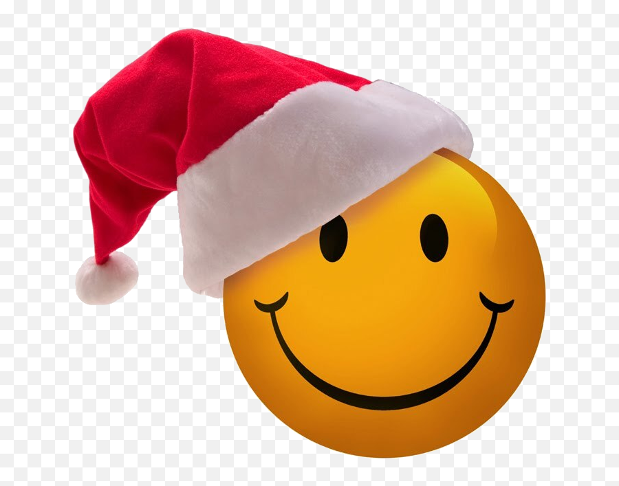 Christmas Card Sayings - Smile For Christmas Emoji,Santa Claus Emoticons